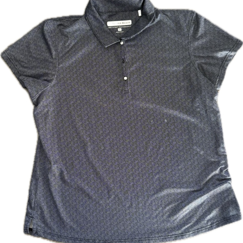 Pebble Beach Gray Button Down Shirt